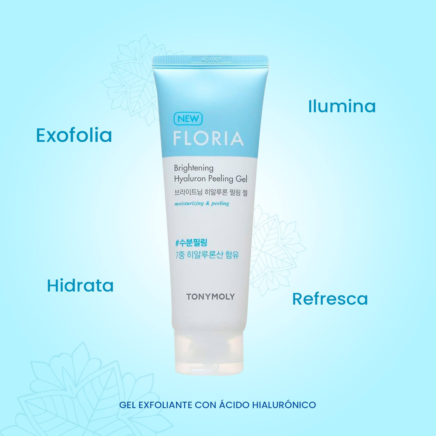 FLORIA BRIGHTENING HYALURONIC PEELING GEL (GEL EXFOLIANTE)